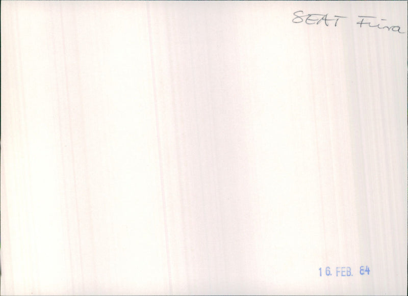 Seat Fura - Vintage Photograph