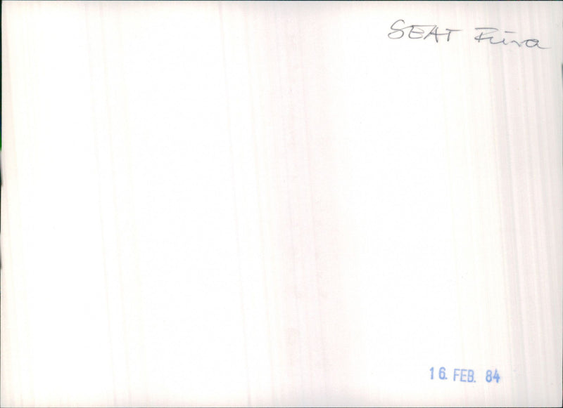 Seat Fura - Vintage Photograph