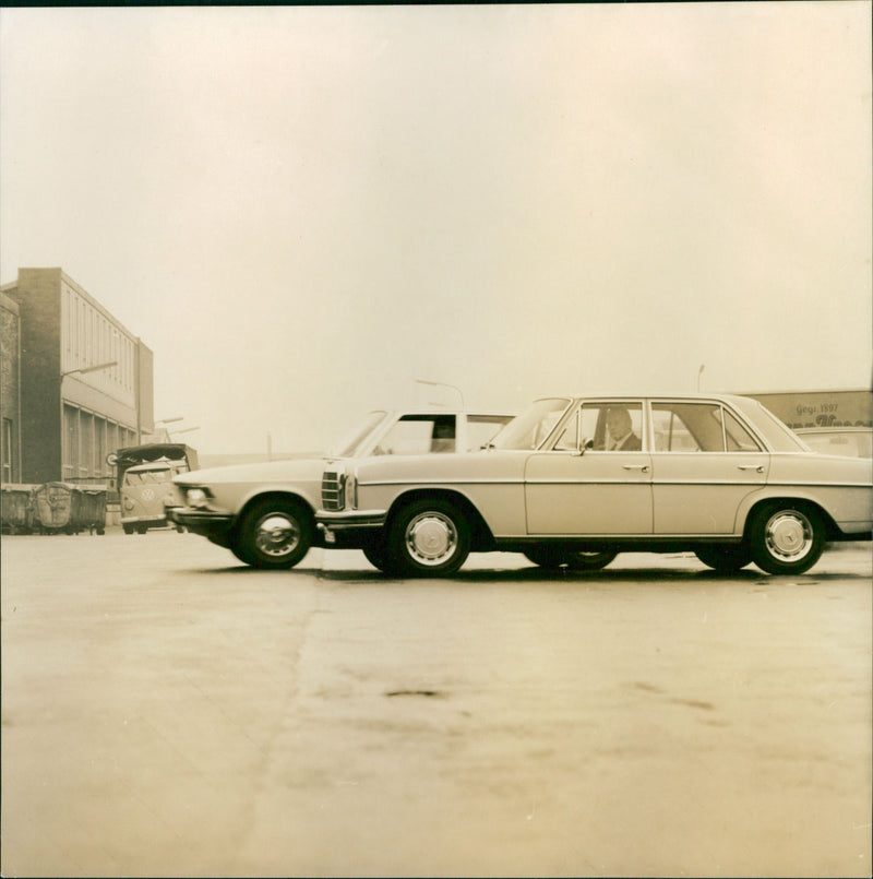 Various Cars - Vintage Photograph