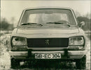 1977 Peugeot 504 Font View - Vintage Photograph