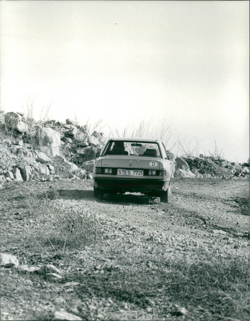 Mercedes-Benz 190E - Vintage Photograph