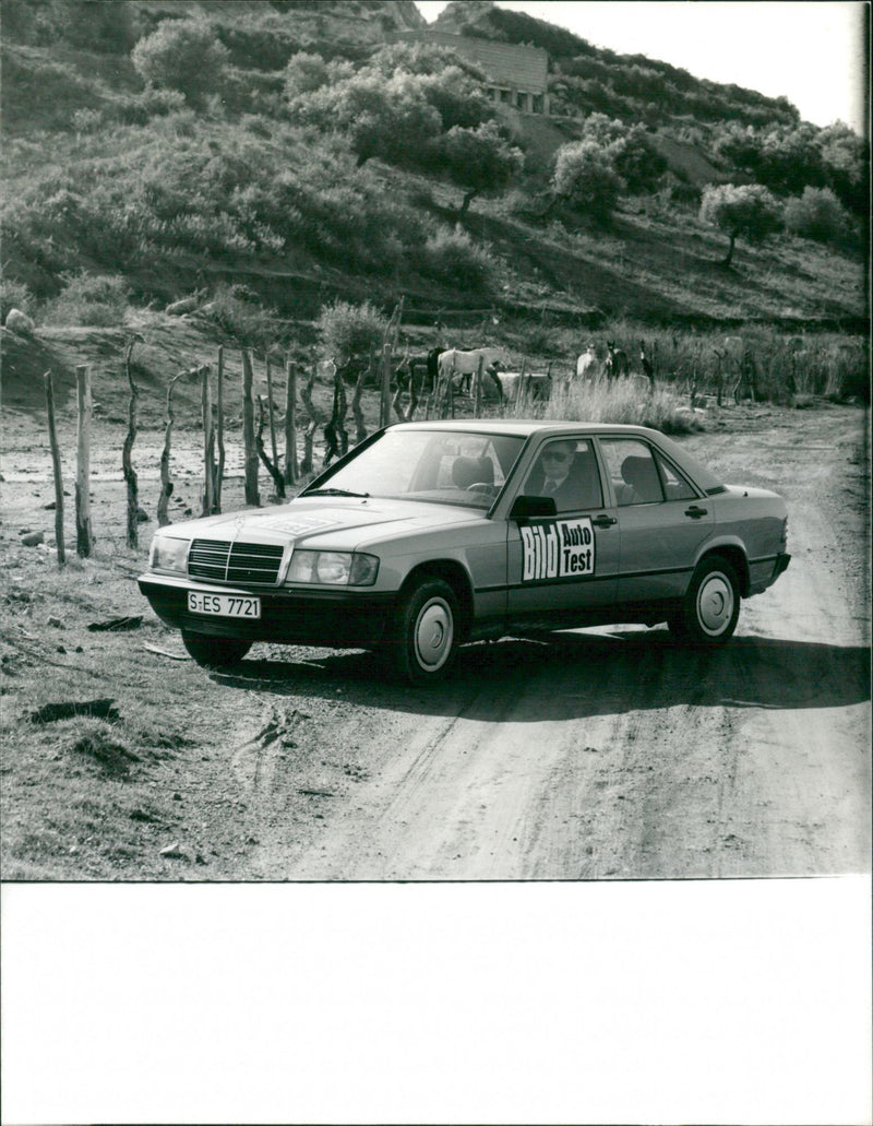 Mercedes-Benz 190E - Vintage Photograph