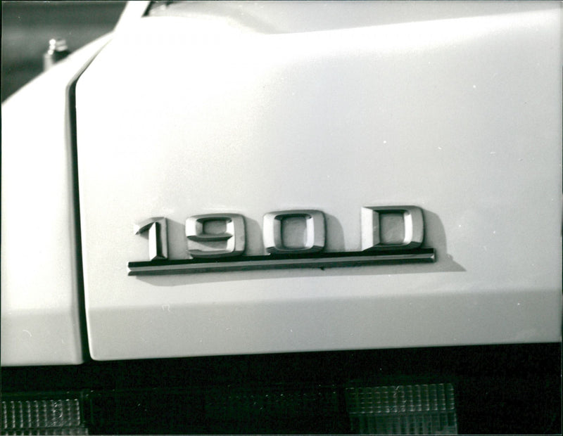 Mercedes Benz 190 D - Vintage Photograph