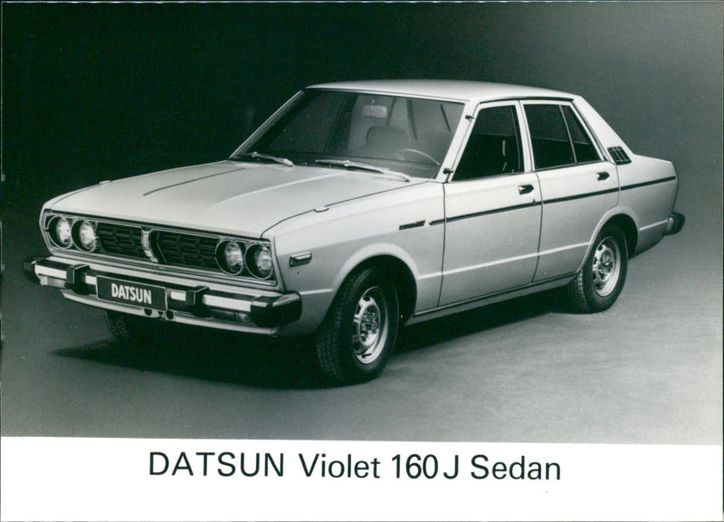 Datsun Violet 160 J Sedan - Vintage Photograph