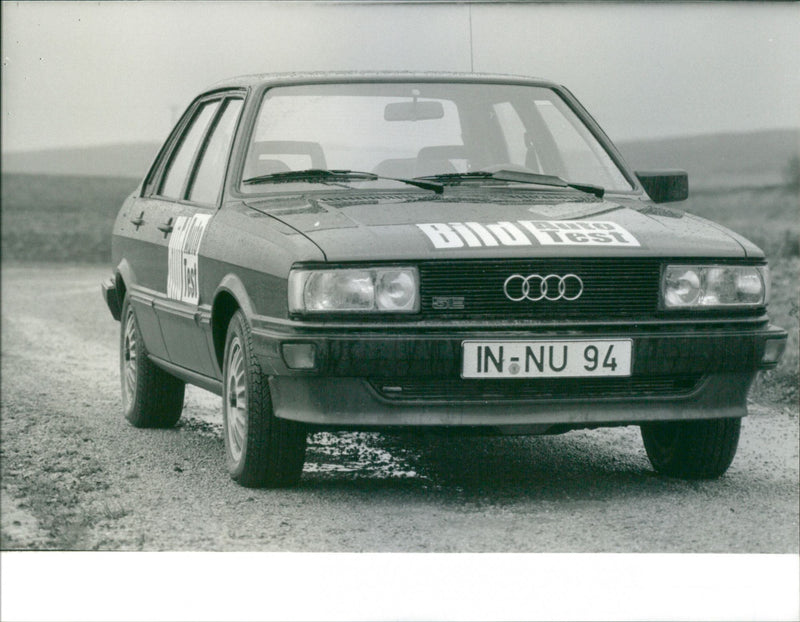 Audi 80 GT 1986 - Vintage Photograph