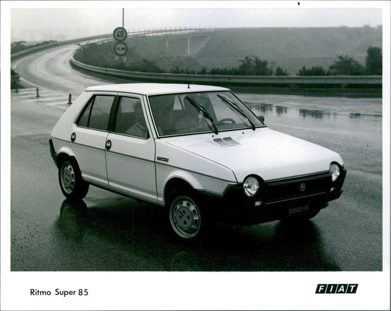 Fiat Ritmo Super 85 - Vintage Photograph