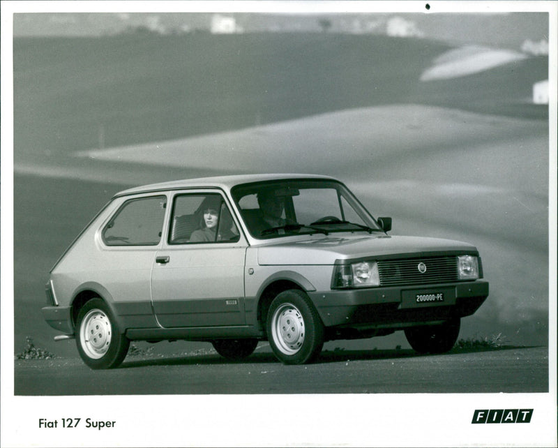 Fiat 127 Super - Vintage Photograph