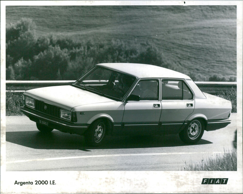 Fiat Argenta 2000 I.E - Vintage Photograph