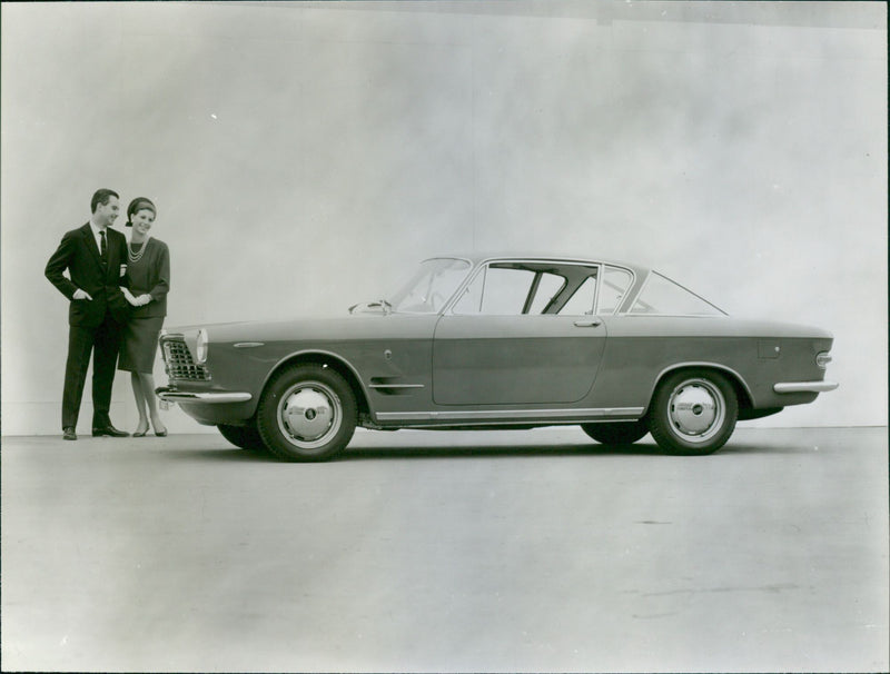 Fiat 2300 S Coupé 1961 - Vintage Photograph