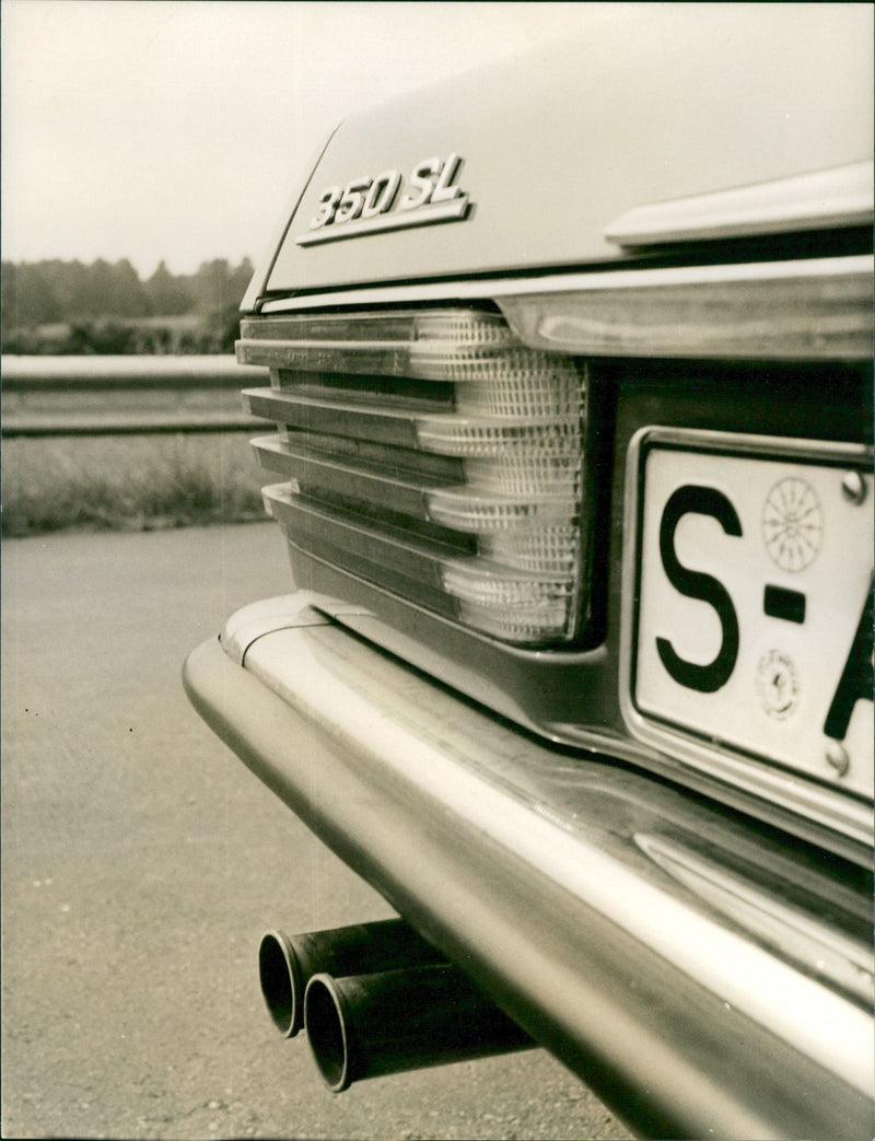Mercedes-Benz 350SL - Vintage Photograph