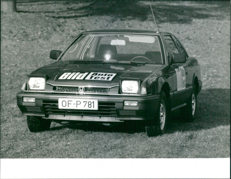 Honda Prelude - Vintage Photograph