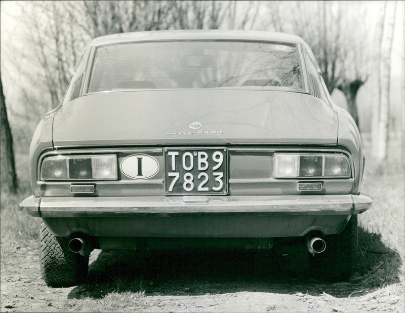 Fiat coupe - Vintage Photograph