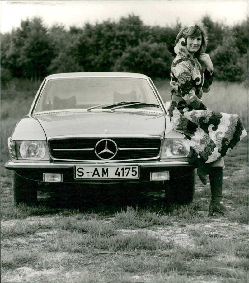 1972 Mercedes Benz 350 SLC - Vintage Photograph