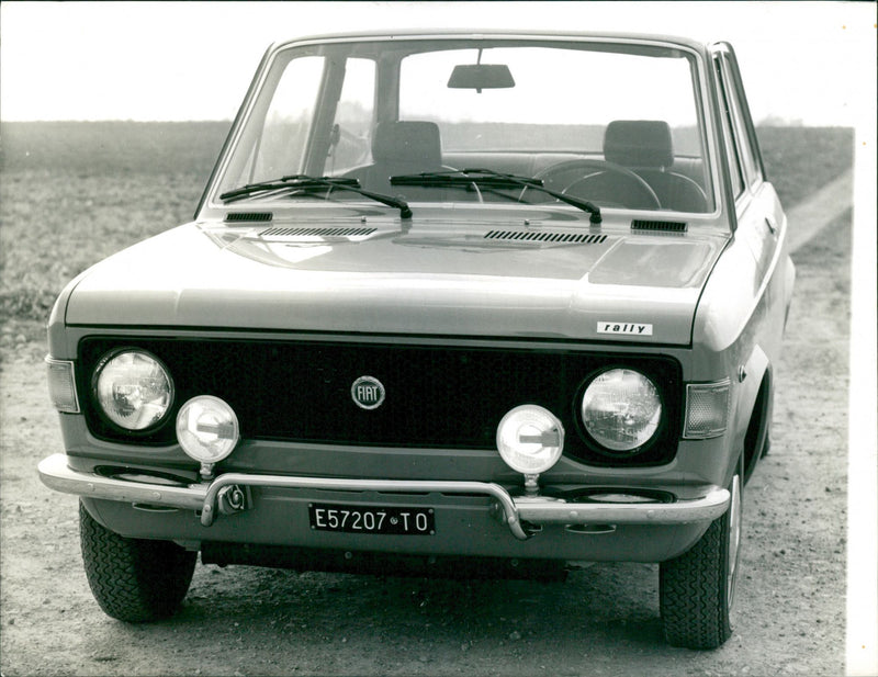 Fiat Rally - Vintage Photograph