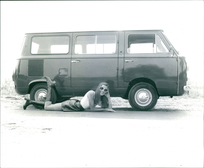 Fiat Van - Vintage Photograph