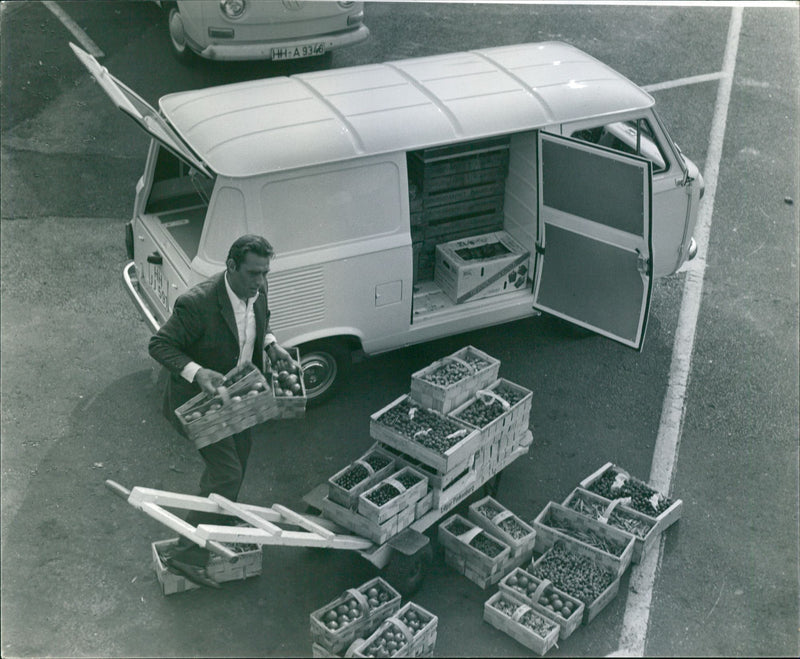 Fiat Van - Vintage Photograph