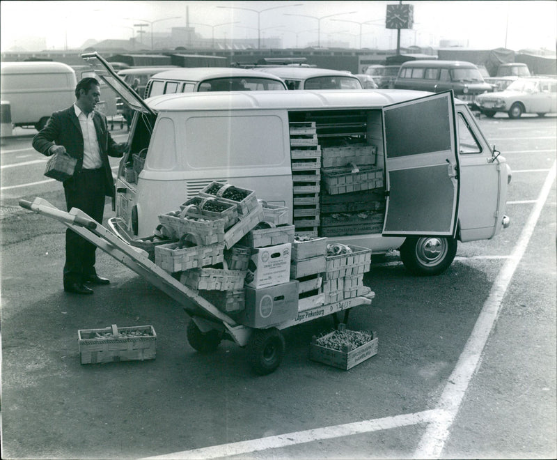 Fiat van - Vintage Photograph