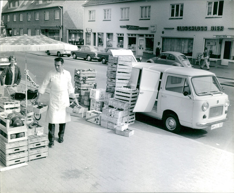 Fiat Van - Vintage Photograph