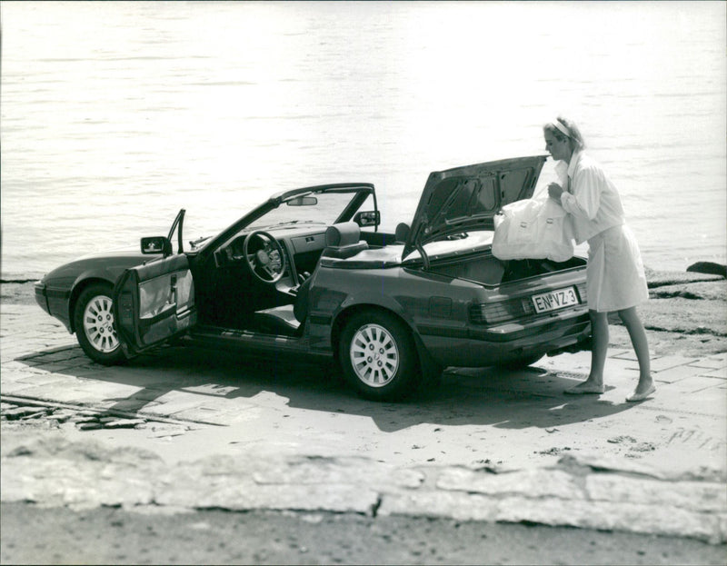 Mazda RX-7 - Vintage Photograph