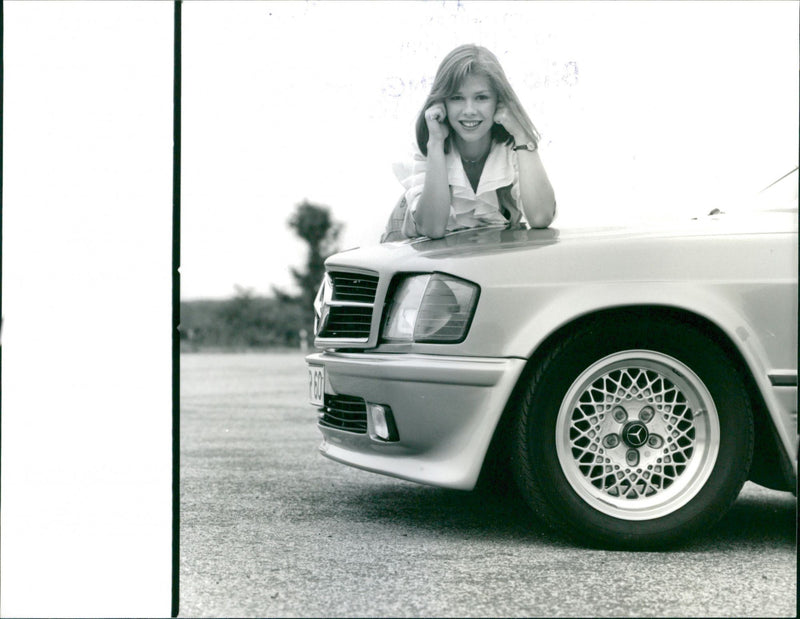 Mercedes 190 - Vintage Photograph