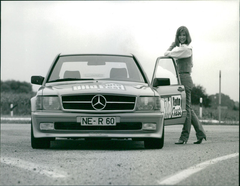 Mercedes 190 - Vintage Photograph