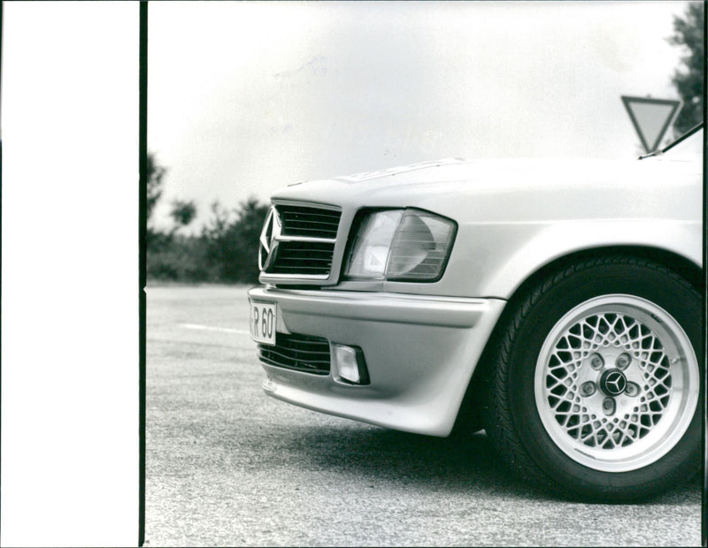 Mercedes 190 - Vintage Photograph