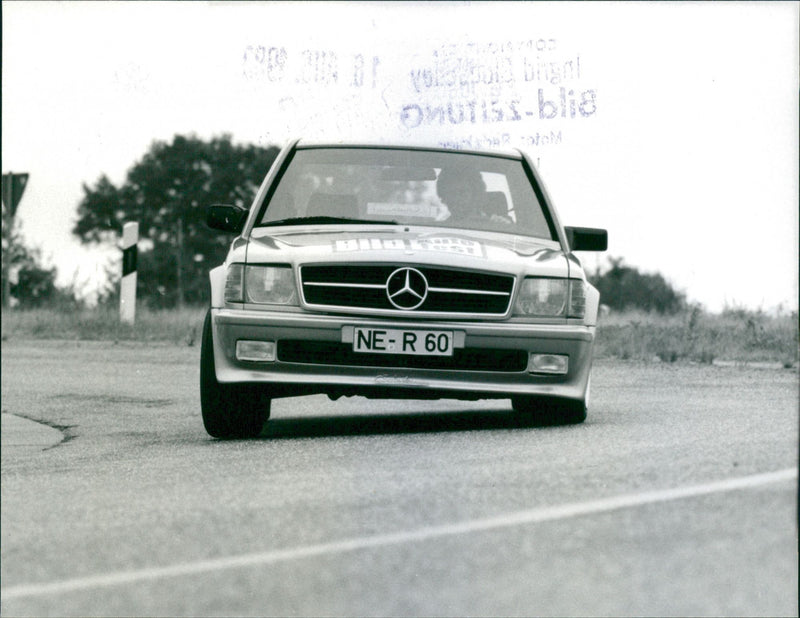Mercedes 190 - Vintage Photograph