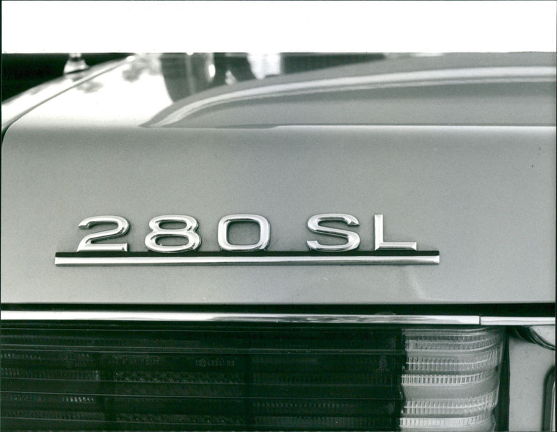 Mercedez Benz 280 SL - Vintage Photograph