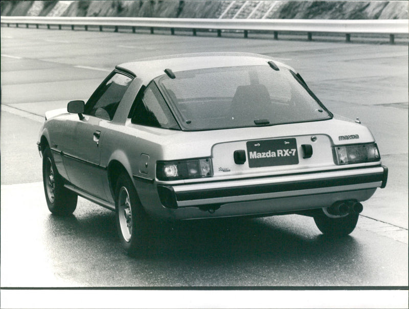 Mazda RX-7 - Vintage Photograph