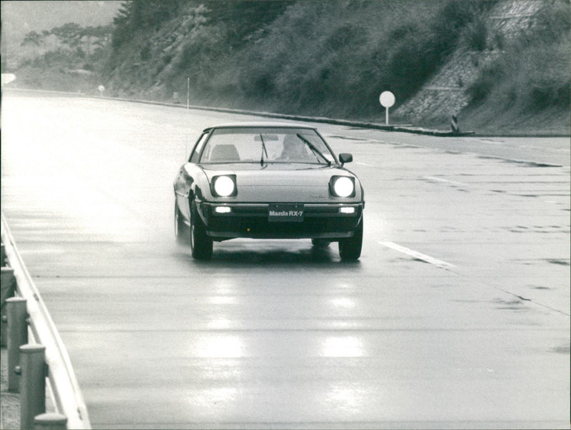 Mazda RX-7 - Vintage Photograph
