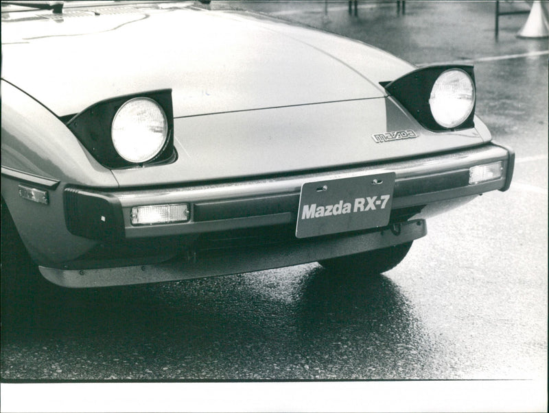 Mazda RX-7 - Vintage Photograph