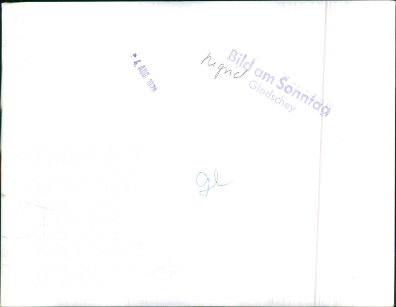 Opel Manta S - Vintage Photograph