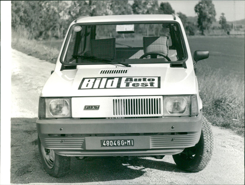 Fiat Panda 45 - Vintage Photograph