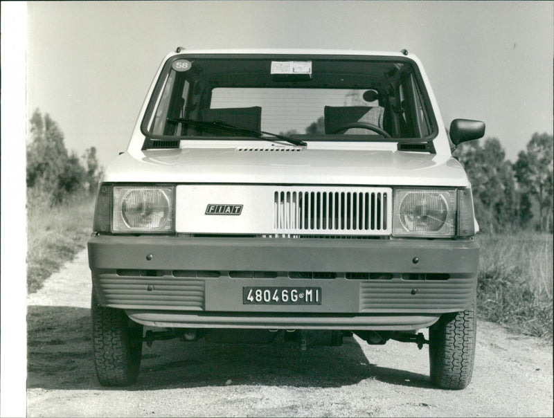 Fiat Panda 45 - Vintage Photograph