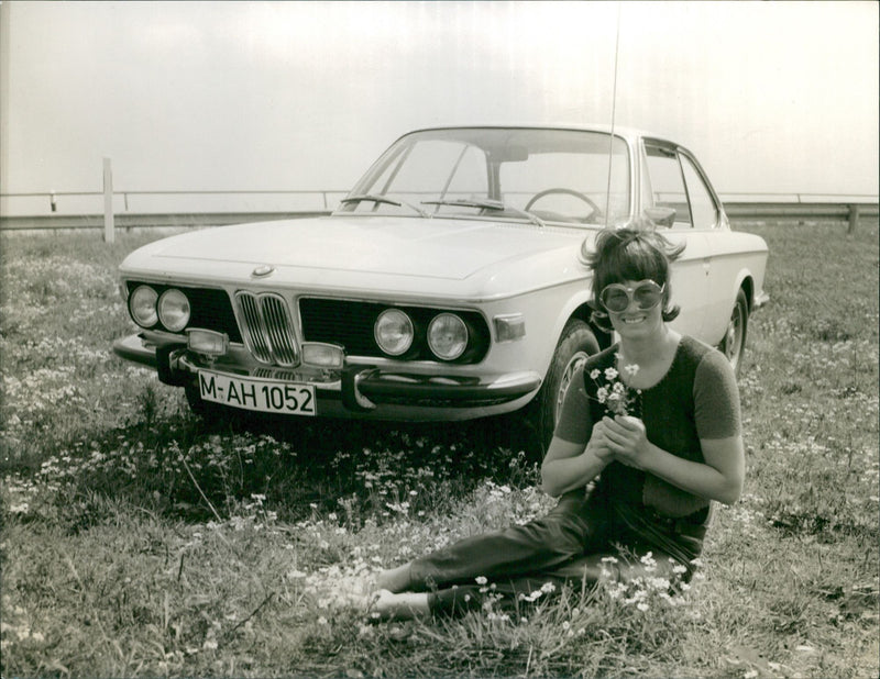 BMW 2800 CS - Vintage Photograph