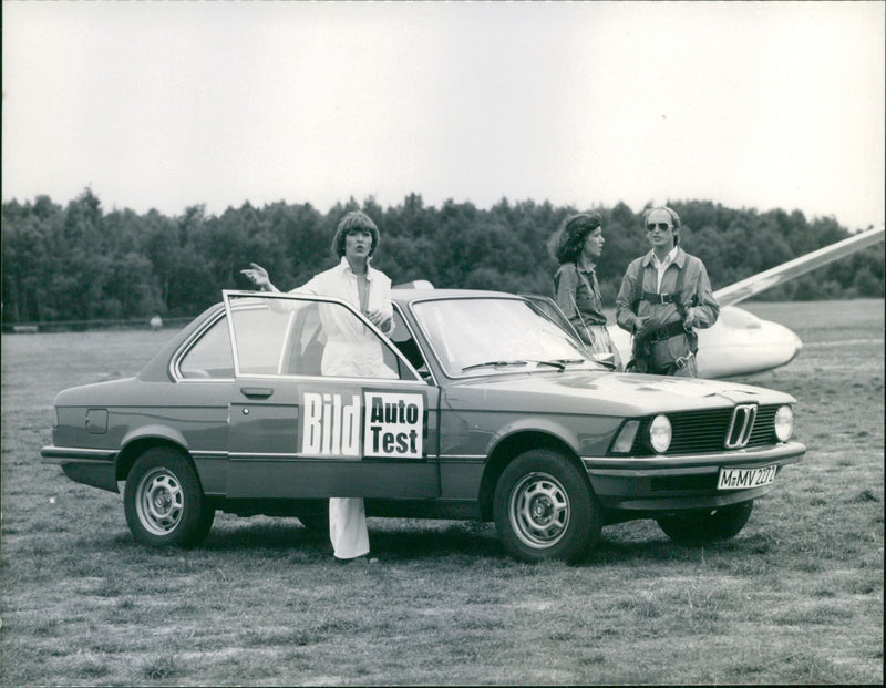 BMW 2800 CS - Vintage Photograph