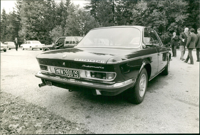 BMW 2800 CS - Vintage Photograph