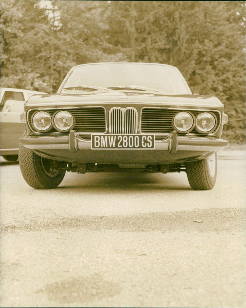 BMW 2800 CS - Vintage Photograph