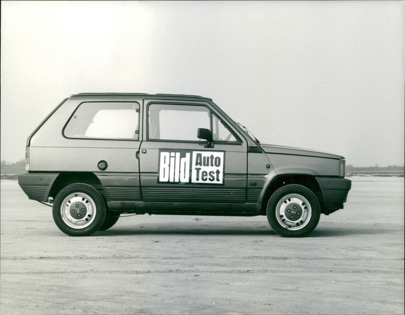 1984 Fiat Panda - Vintage Photograph