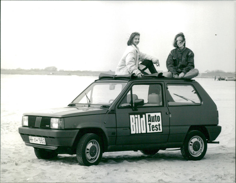 1984 Fiat Panda - Vintage Photograph