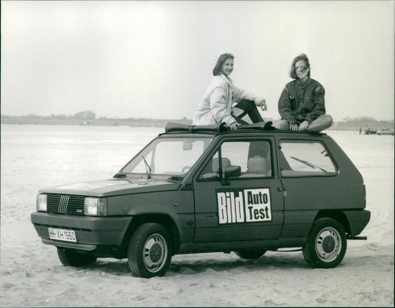 1984 Fiat Panda - Vintage Photograph