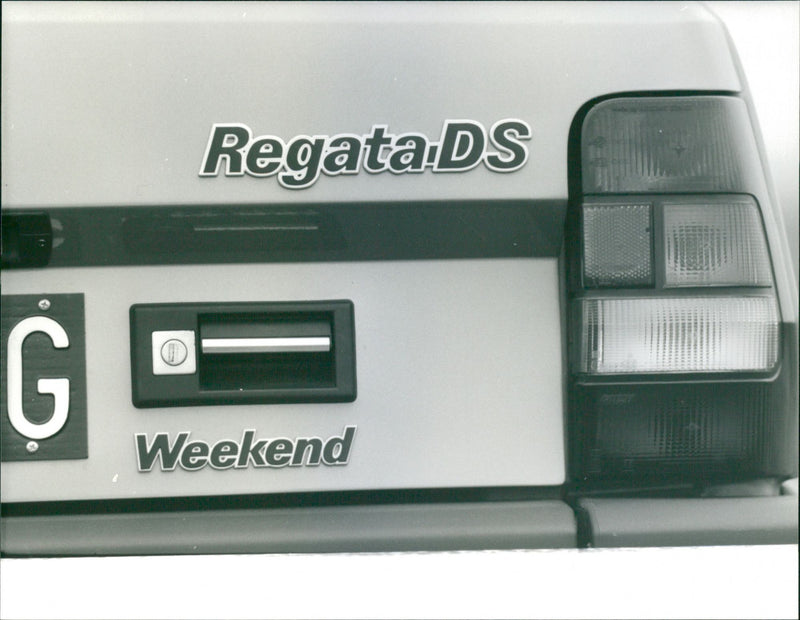 Fiat Regata DS - Vintage Photograph