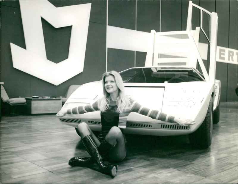 Racing car - Vintage Photograph