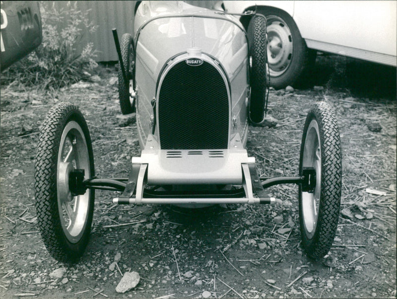 Bugatti go cart - Vintage Photograph