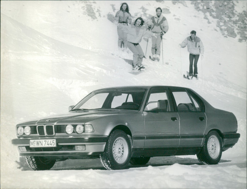BMW 735i - Vintage Photograph