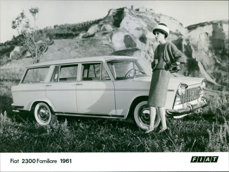 Fiat 2300 Familiare 1961 - Vintage Photograph