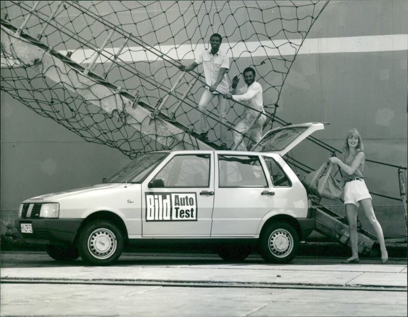 Fiat Uno - Vintage Photograph