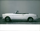 Side View of Peugeot 404 Cabriolet - Vintage Photograph