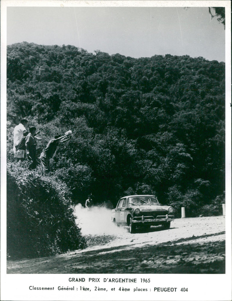 Peugeot 404 Vintage Car - Vintage Photograph