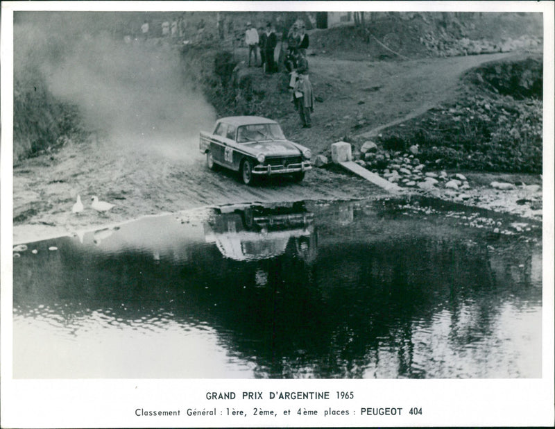 Peugeot 404 Vintage Car - Vintage Photograph